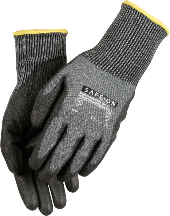 Safe-On Cut C skjærehemmende hansker str. 8.